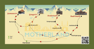 Chardham yatra road map 2023