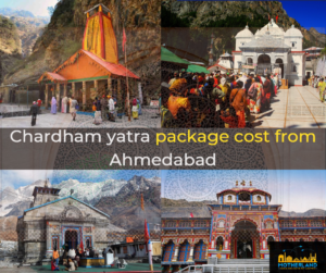 Chardham yatra package cost from Ahmedabad