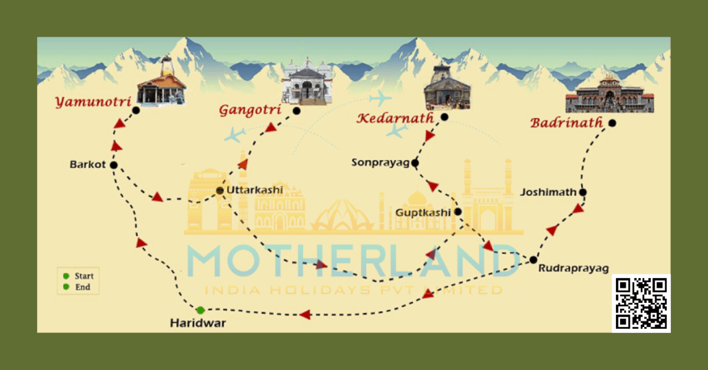 Chardham yatra from Dehradun 2023 – Motherland India Holidays