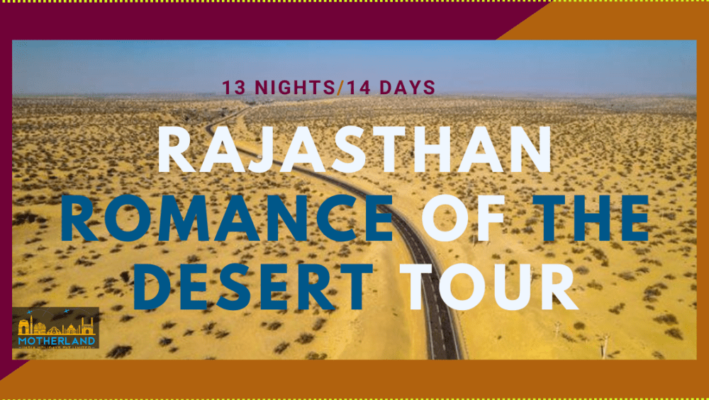 Rajasthan Romance of the Desert Tour 2023
